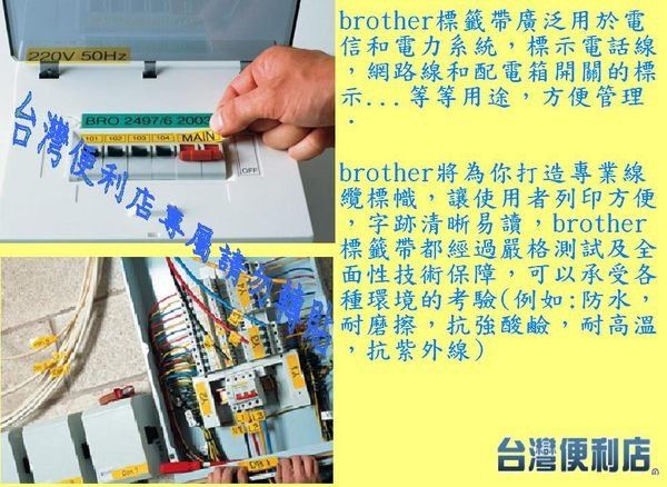 Brother TZe Tape 護貝標籤帶 (36mm) 