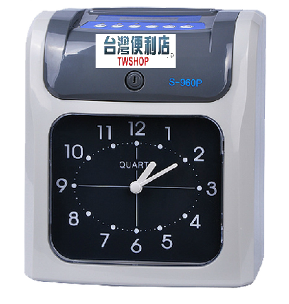 精品平價STR13 雙色(六欄位)電子打卡鐘(贈100張卡片)