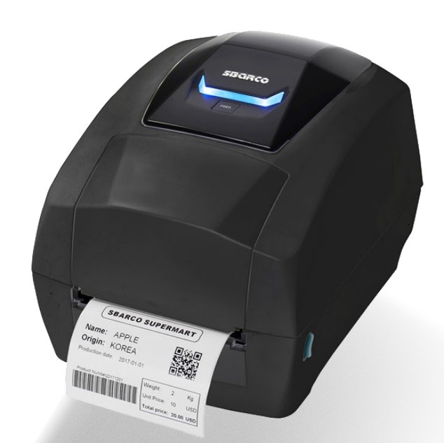 (贈碳帶&銀龍紙)(黑色) SBARCO T4es plus標籤機 條碼機(203dpi)